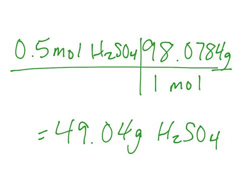 M And Mole Calculations Science Chemistry Stoichiometry Showme