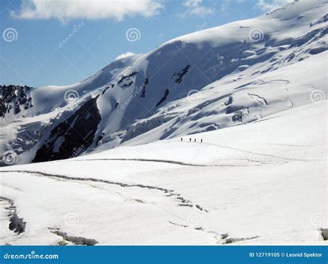 Peak Lenin Glacier Stock Image Image Of Source Glacier 12719105