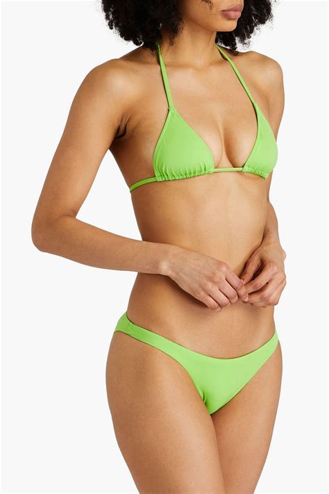 BONDI BORN Mina Low Rise Bikini Briefs THE OUTNET