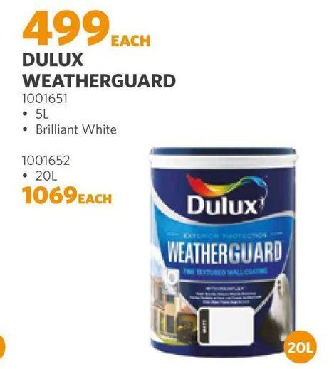 Dulux Weatherguard Offer At Buco