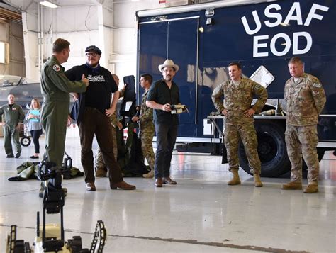 DVIDS Images Ethan Hawke And Ben Dickey Visit 301st Fighter Wing