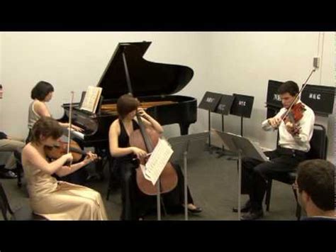 Dvorak Piano Quartet In E Flat Major Op Th Mvt Finale Allegro