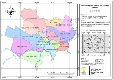 peta topografi palembang - harga keladi bintik putih