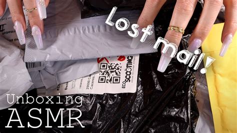 Asmr Lost Mail Unboxing 🎧 Soft Spoken Crinkles Tapping Scratching