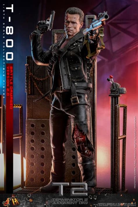 Hot Toys Terminator 2 DX46 T 800 Battle Damaged Version 2 0 Kapow Toys