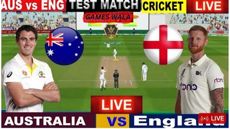 Live England Vs Australia St Test Match Live Commentary Eng Vs