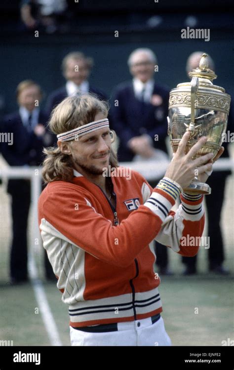 Wimbledon Final 1980. John McEnroe v Bjorn Borg. 5th July 1980 ...