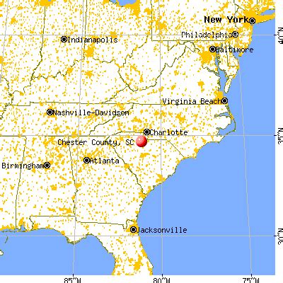 Chester County, South Carolina detailed profile - houses, real estate ...