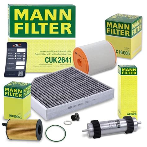 MANN FILTER Inspektionspaket Filtersatz SET B 10491765 günstig online