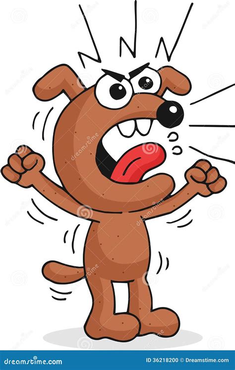 Stock Photo: Angry Dog. Image: