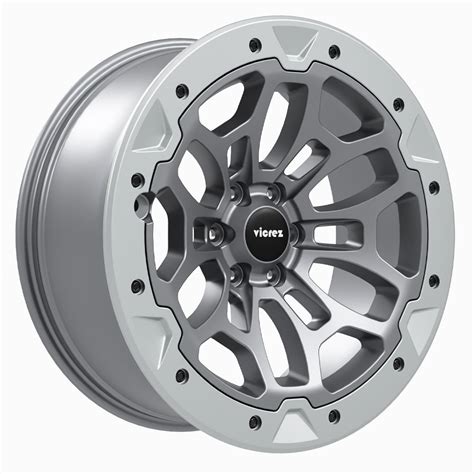 Trx Beadlock Style Matte Gray With Forged Beadlock Wheel 22 X 9 6 Lug Ram 1500 2019 2023