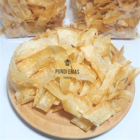 Jual Keripik Singkong Jadul 500 Gram Singkong Manggleng Asin Gurih