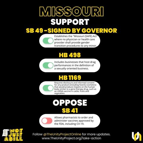 Missouri Bills 2023 - Unity Project Online