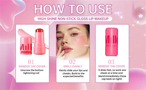 Milk Jelly Blush Milk Makeup Jelly Tint Blush Milk Cooling Water Jelly Tint 018