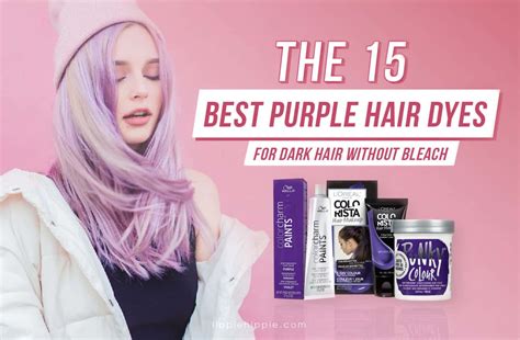 The 15 Best Purple Hair Dyes For Dark Hair Without Bleach In 2023