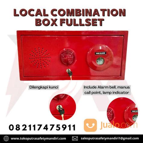 Lcb Local Combination Box Kotak Simpan Fullset Fire Alarm System