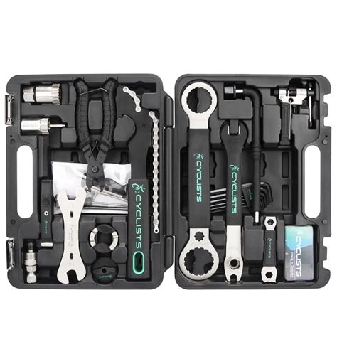 Pro Bicycle Repair Tools Box 18 In 1 Cycling Multitool Chain Pedal Bb