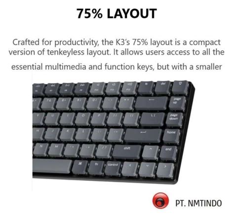Jual Keychron K Ver Hot Swappable White Backlight Optical Blue Switch Di Seller Pt Nmtindo