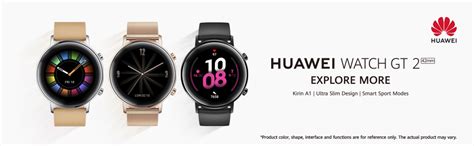 Huawei DAN-B19 Watch GT 2 Smart Watch, 42 mm - Night Black: Buy Online ...