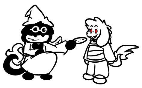 Ralsei Look Out Hes Gonna Munch Your Hand By Asriel Hell On Newgrounds