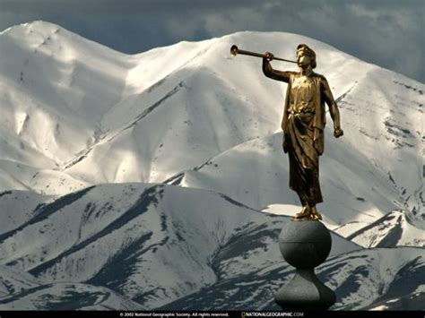 Angel Moroni statue - Salt Lake City, Utah