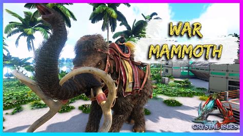 Mammoth Update Tlc Lebih Keren Ark Survival Evolved Crystal Isles