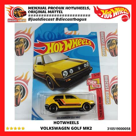 Jual HOT WHEELS VOLKSWAGEN GOLF MK2 Shopee Indonesia