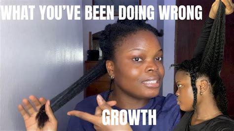 Why Protective Hairstyles Are Not Growing Your Natural Hair Youtube