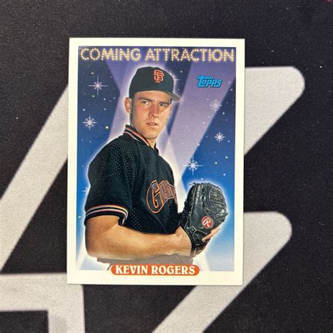 1993 Topps Coming Attraction 822 Kevin Rogers For Sale Online Ebay