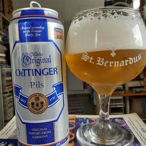 Oettinger Brauerei - Oettinger Pils 4,7% tölkki**3/4 2.9.2020 KOTONA ...