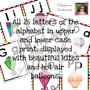 Hot Air Balloon Classroom Decor Bundle Bright Colors By Undercover Teacher