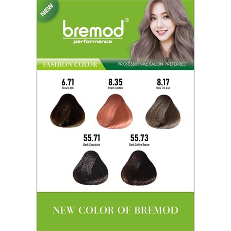 bremod hair color colourant ml shopee philippines