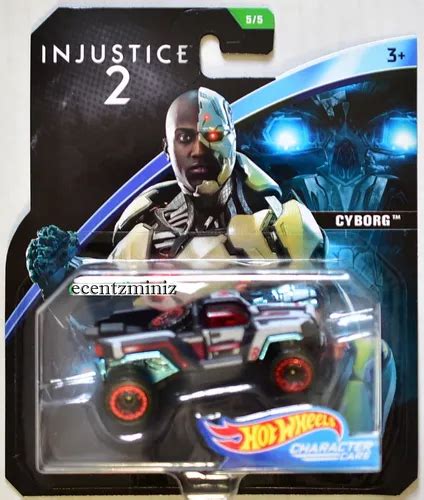Hot Wheels Coleção Injustice Cyborg injustice Cinza Frete grátis