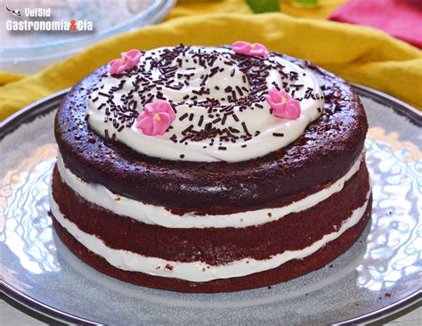 Tarta Red Velvet Saludable Receta F Cil De Un Pastel Delicioso Para