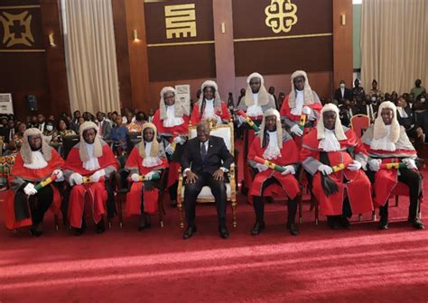 Nana Swears In 10 New Judges DailyGuide Network