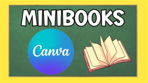 Crear Minibooks Para Imprimir En Canva Youtube