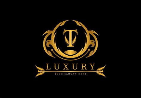 Letter T Luxury Logo Template Decoration 12821439 Vector Art at Vecteezy