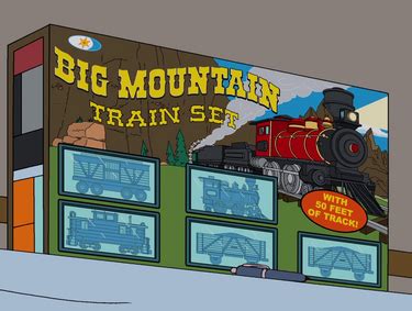 Big Mountain Train Set - Wikisimpsons, the Simpsons Wiki