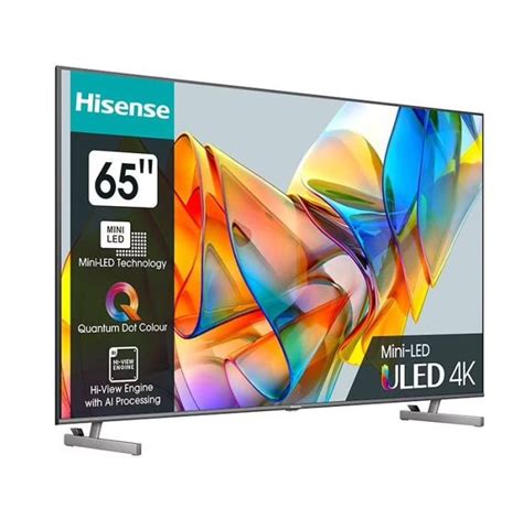 TV QLED HISENSE 65U6KQ MINILED 165 cm UHD 4K pas cher Téléviseur