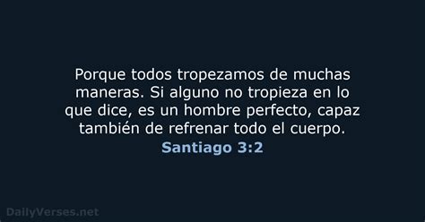 Santiago 3:2 - Versículo de la Biblia (LBLA) - DailyVerses.net
