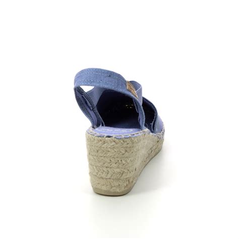 Toni Pons Ter Blue Womens Espadrilles