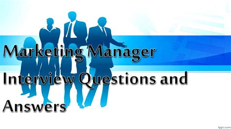 Marketing Manager Job Interview Questions With Answers Youtube