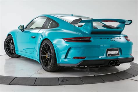 Miami Blue Gt Is The Ultimate Driver S Porsche Carscoops