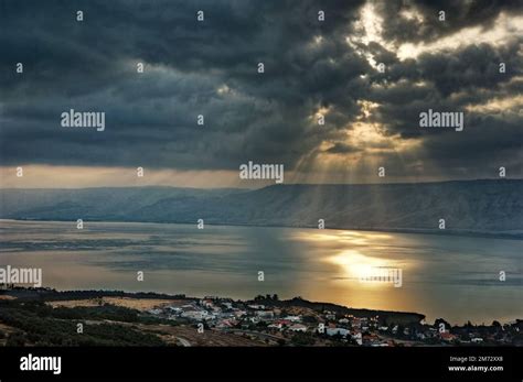 sunrise   sea  galilee  israel  view   highest