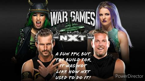 Wwe Nxt Takeover War Games 2020 Review Youtube