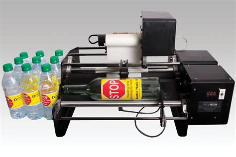 Bottle Matic Semi Automatic Bottle Labeler