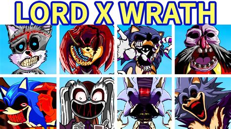 Friday Night Funkin VS Lord X Wrath FULL All Bonus Codes New