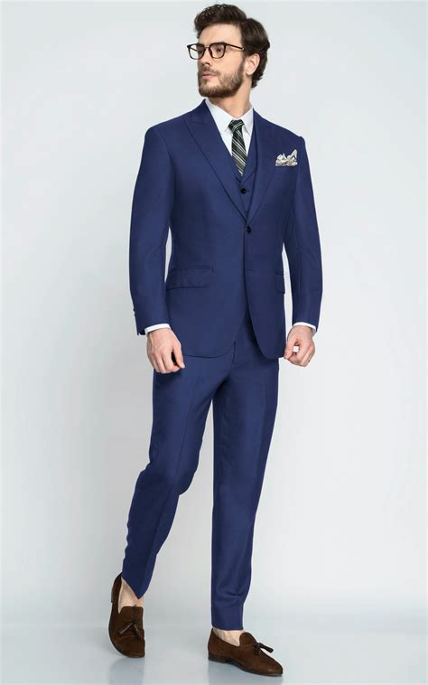 Phoenix Royal Blue Wool Suit - A.i. Perfect Fits