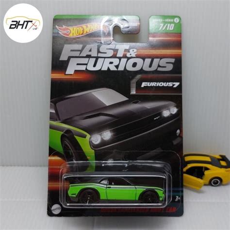 Jual Hot Wheels Dodge Challenger Drift Car Fast Furious 2023 Furious 7 Shopee Indonesia