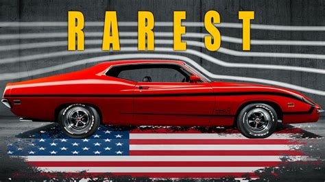 Rarest American Muscle Cars Ever Made Youtube